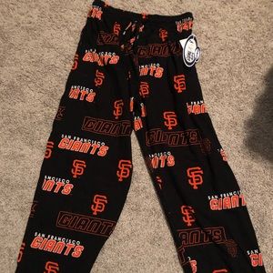 SF Giants pajama bottoms